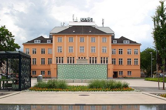 Beschichtete Fassade